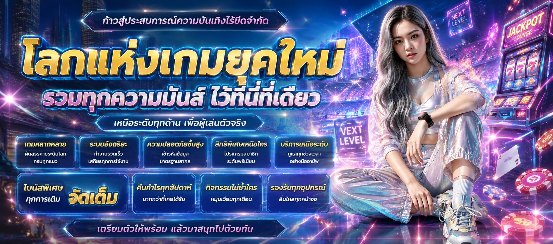 โต๊ะบาคาร่าคาสิโนสดของ GG365 พร้อมดีลเลอร์คนไทย